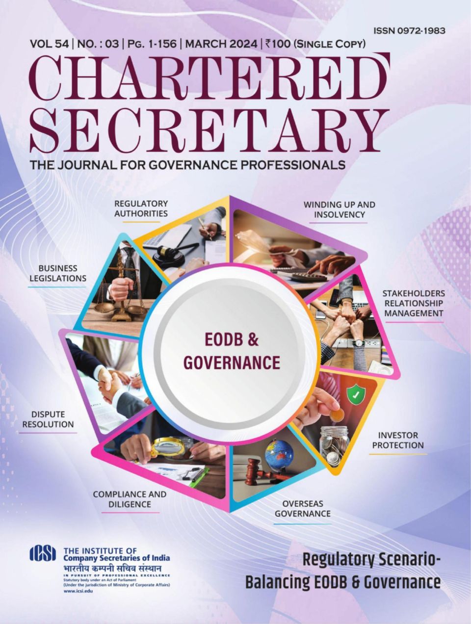 Chartered Secretary JournalMarch 2024 Magazine