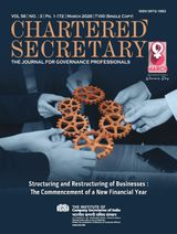 Chartered Secretary Journal