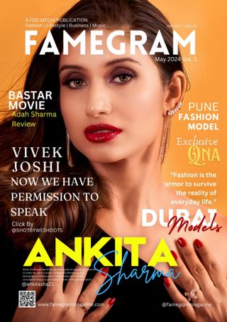 Famegram Magazine  Cover - May 2024 Edition