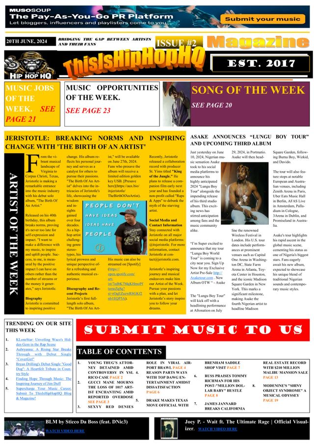ThisIsHipHopHQ Magazine