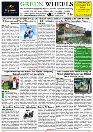 GREEN WHEELS - June 09, 2025 to June 15, 2025 GREEN WHEELS Cover - June 09, 2025 to June 15, 2025 Edition