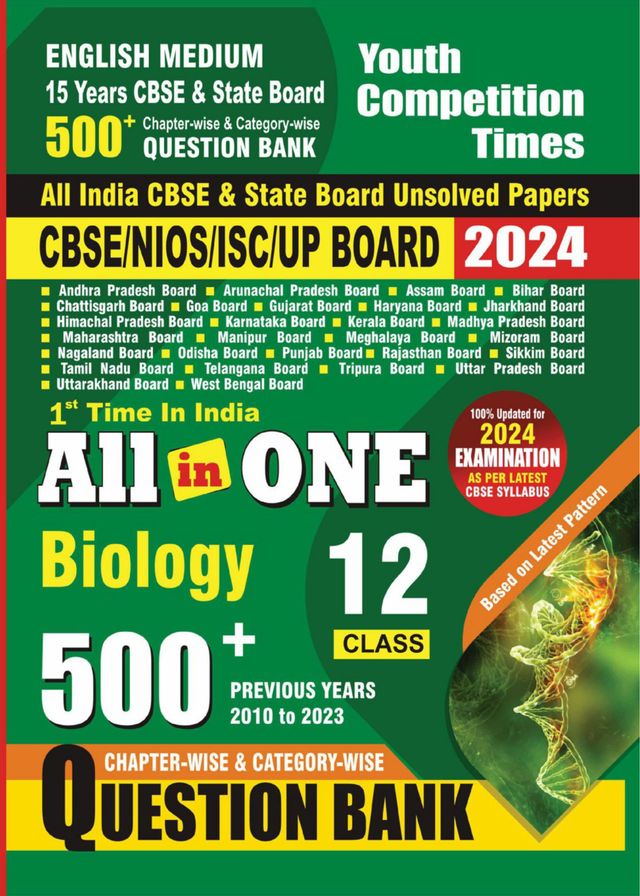 2024 CBSC/NIOS/UP Board Biology