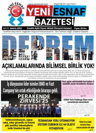 Yeni Esnaf   Cover - Mayıs 2025 Edition