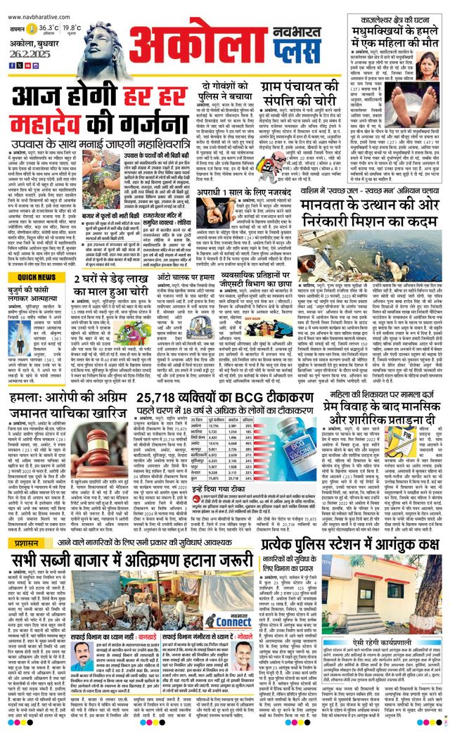 Navabharat Akola Plus