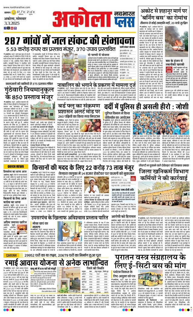 Navabharat Akola Plus