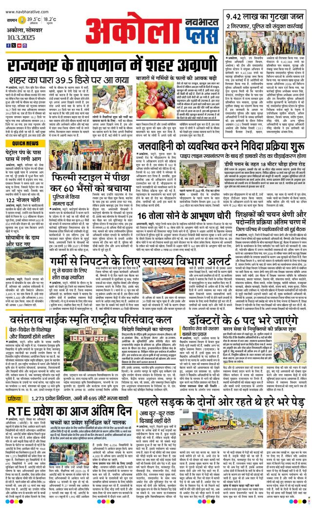 Navabharat Akola Plus