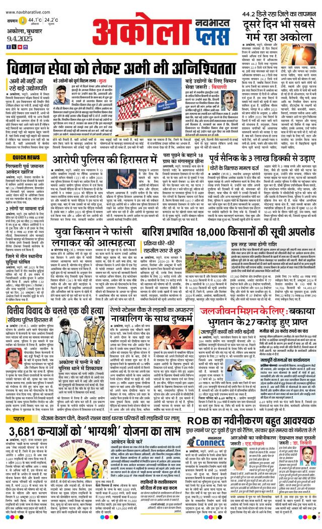 Navabharat Akola Plus