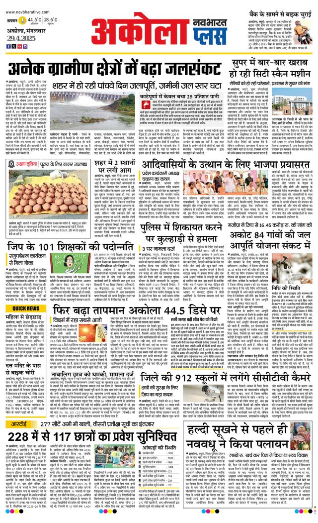 Navabharat Akola Plus