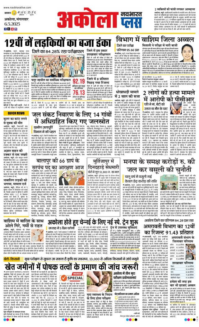 Navabharat Akola Plus