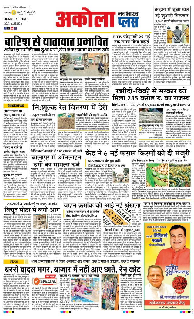 Navabharat Akola Plus