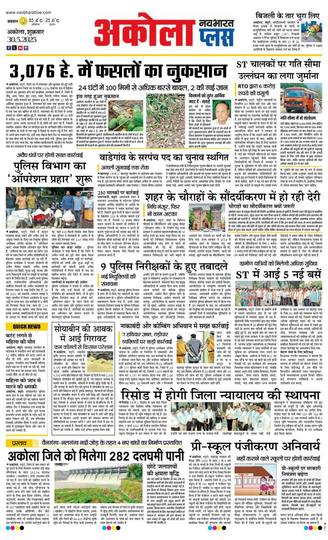 Navabharat Akola Plus