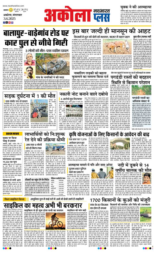 Navabharat Akola Plus