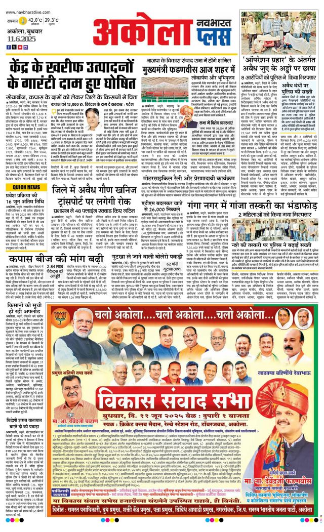 Navabharat Akola Plus