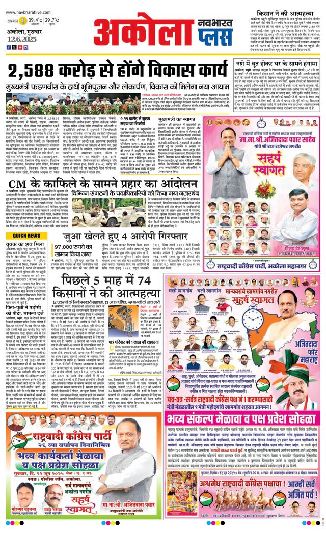 Navabharat Akola Plus