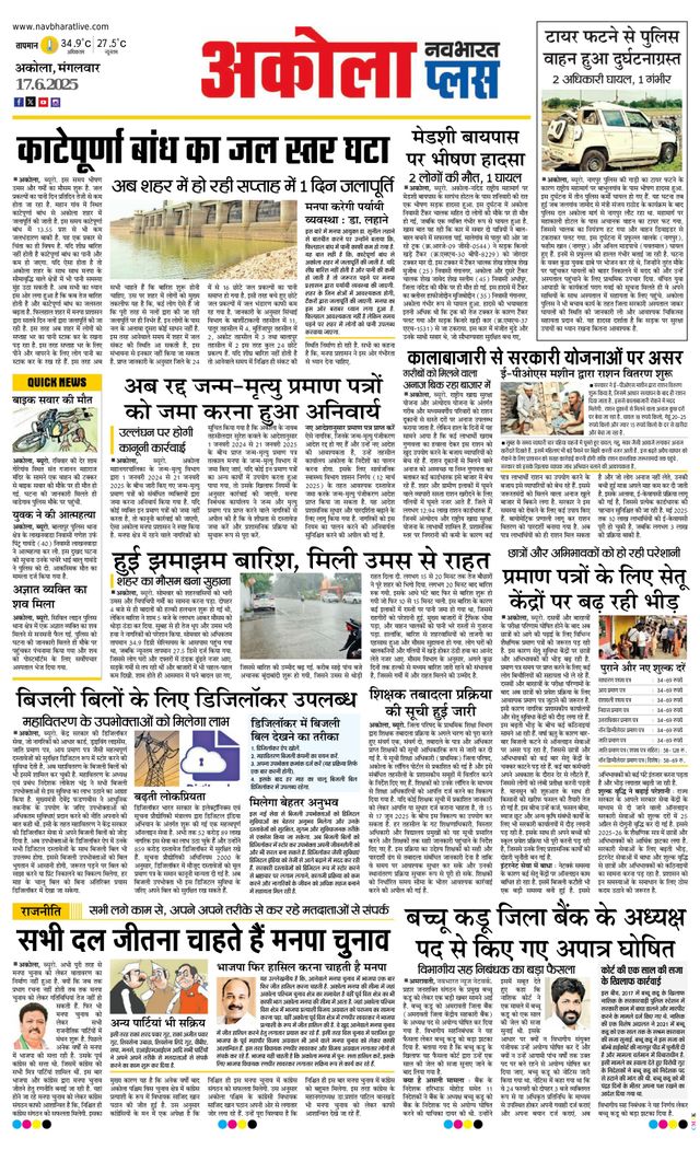 Navabharat Akola Plus