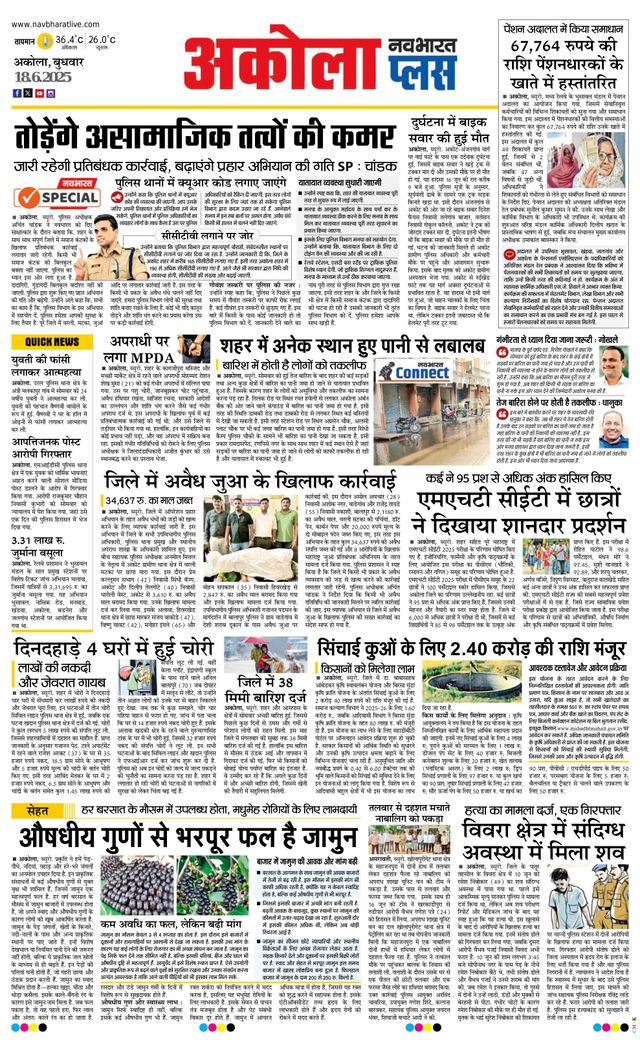 Navabharat Akola Plus