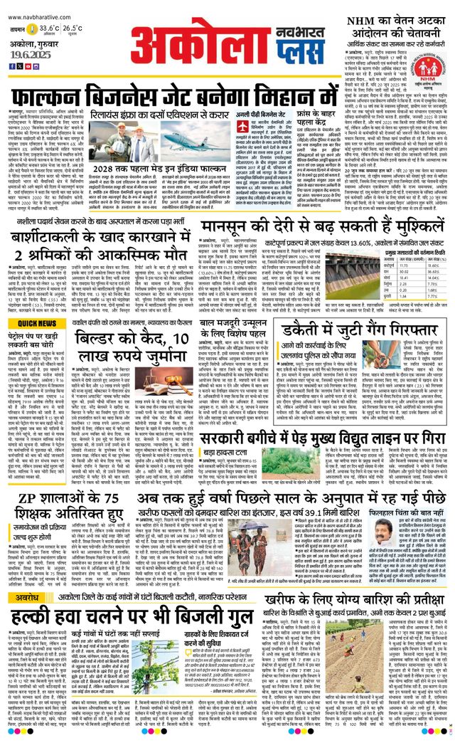 Navabharat Akola Plus