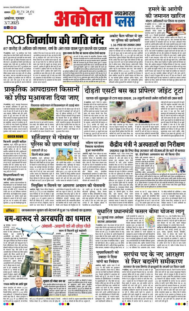 Navabharat Akola Plus