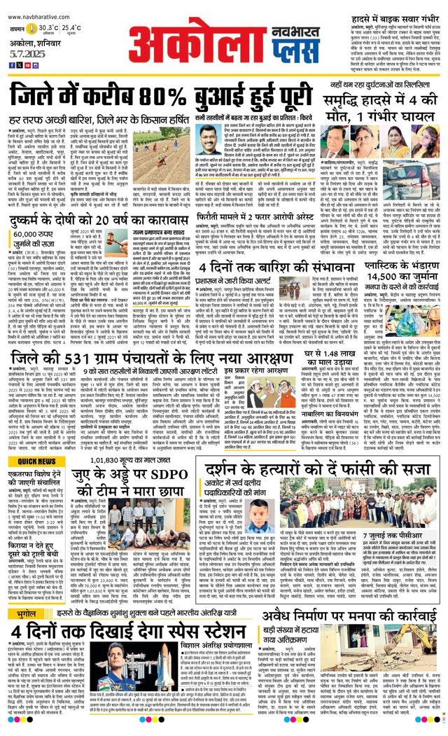 Navabharat Akola Plus