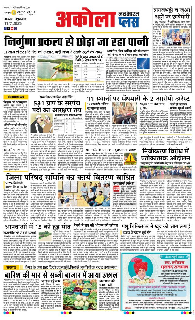 Navabharat Akola Plus