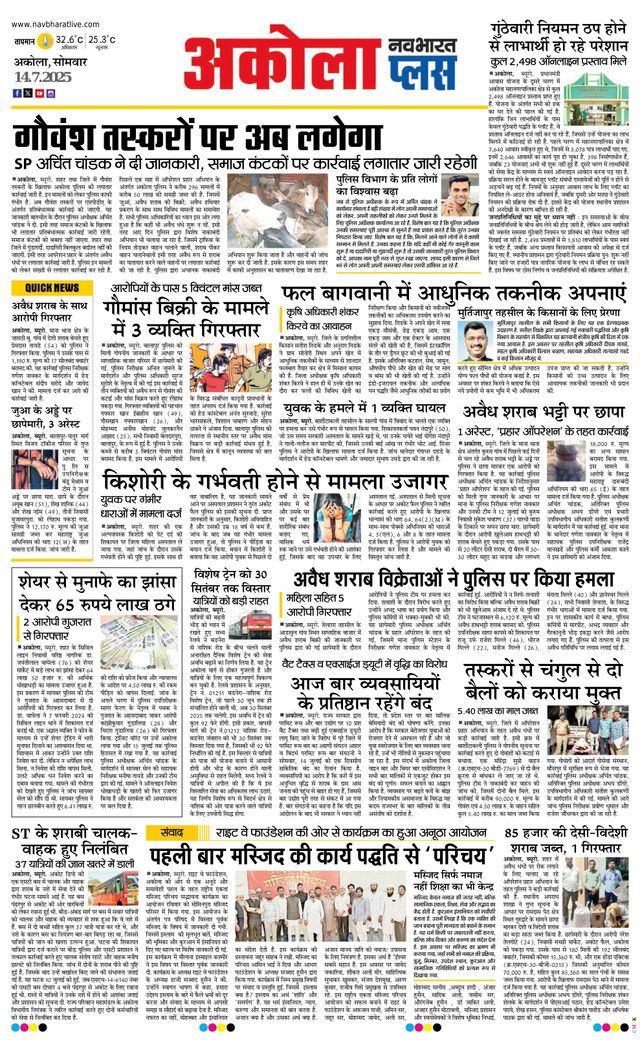 Navabharat Akola Plus
