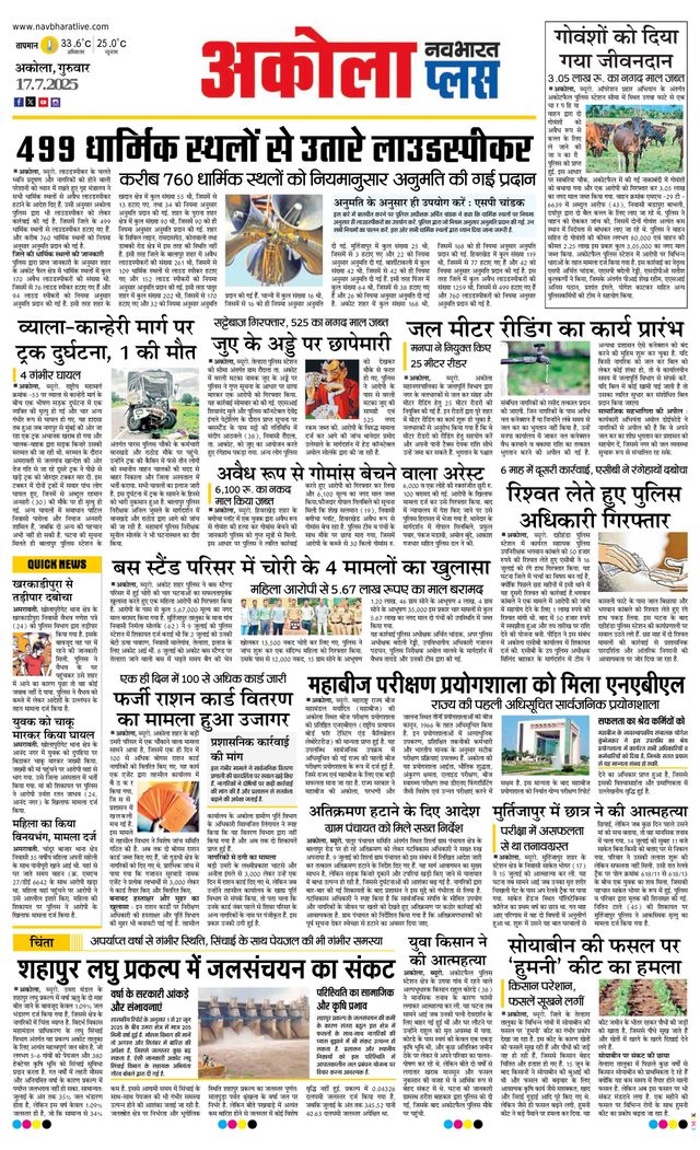 Navabharat Akola Plus