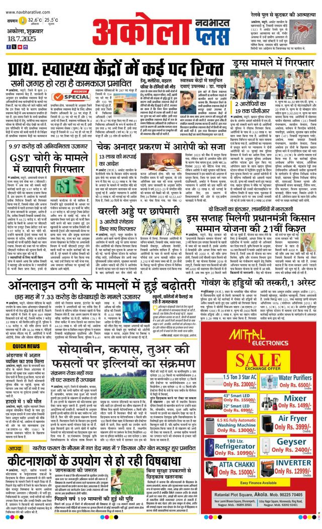 Navabharat Akola Plus