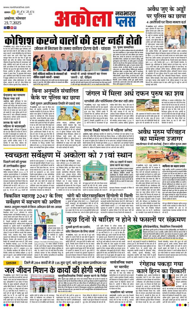 Navabharat Akola Plus