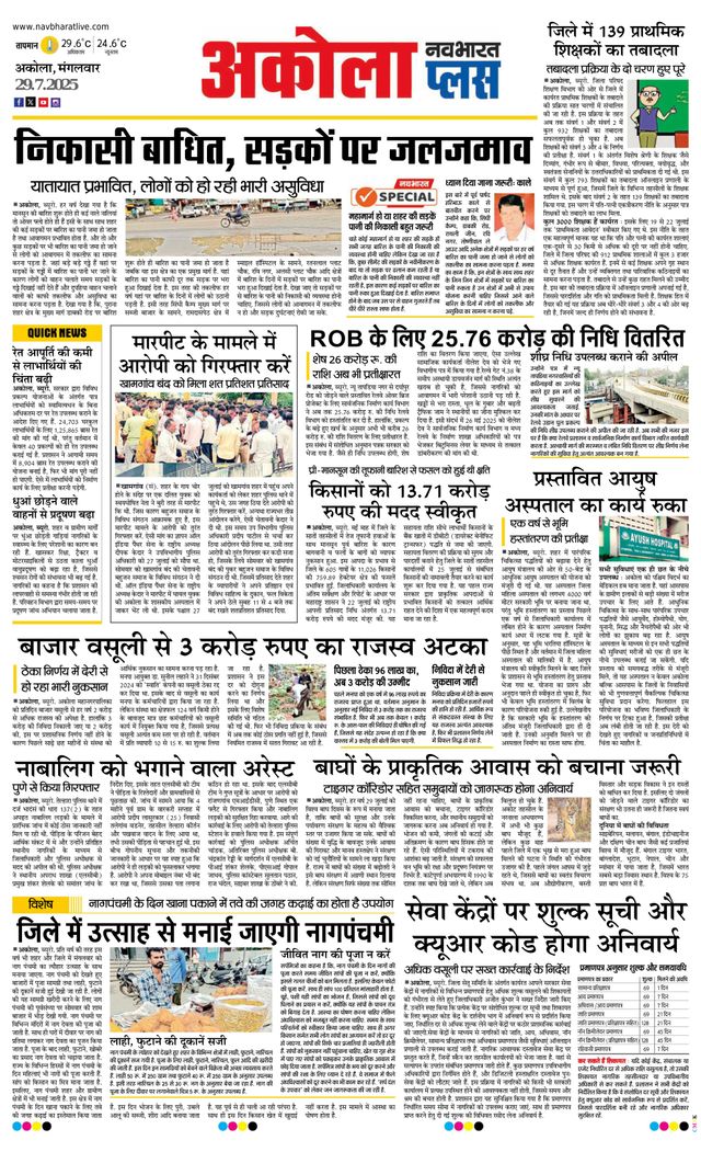 Navabharat Akola Plus