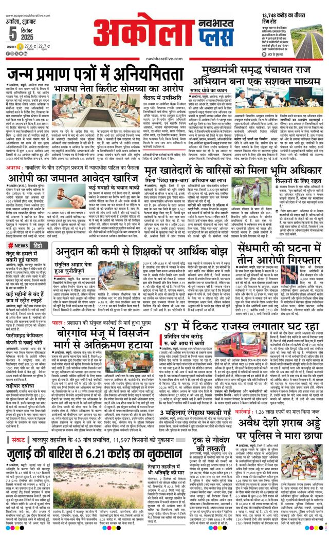 Navabharat Akola Plus