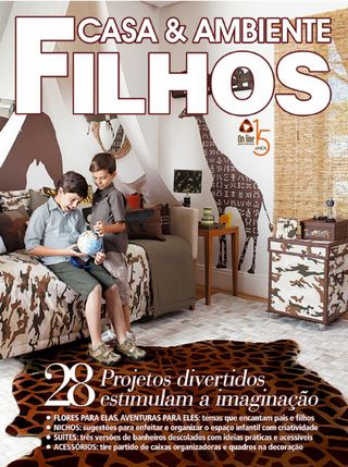 Casa e Ambiente Filhos - Março 2025 Casa e Ambiente Filhos Cover - Março 2025 Edition