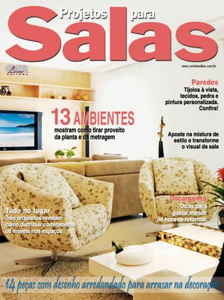 Projetos para Salas - Maio 2025 Projetos para Salas Cover - Maio 2025 Edition