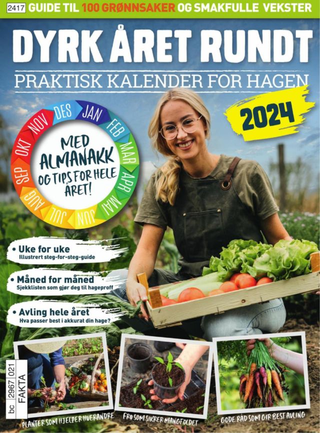 Hagekalenderen 2024
