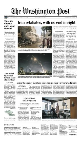 The Washington Post - June 14, 2025 The Washington Post Cover - June 14, 2025 Edition