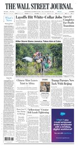 The Wall Street Journal The Wall Street Journal