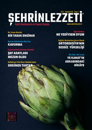 Şehrin Lezzeti - Haziran 2025 Şehrin Lezzeti Cover - Haziran 2025 Edition