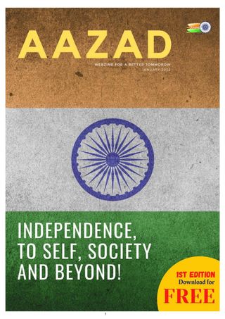 Aazad Webzine - 6th Edition - February 2025 Aazad Webzine Cover - 6th Edition - February 2025 Edition