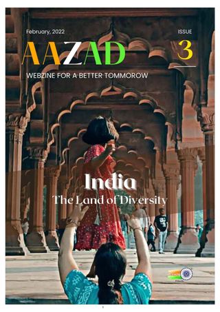 Aazad Webzine - 6th Edition - February 2025 Aazad Webzine Cover - 6th Edition - February 2025 Edition