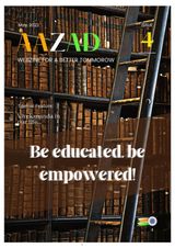 Aazad Webzine  Cover - 4th Edition - May 2023 Edition
