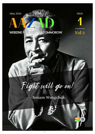Aazad Webzine - 6th Edition - February 2025 Aazad Webzine Cover - 6th Edition - February 2025 Edition