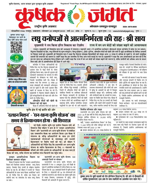 Krishak Jagat - Chhattisgarh Edition