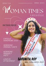 Woman Times Lifestyle  Cover - April 2025 Edition