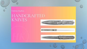 Handmade Knife - Damascus 2