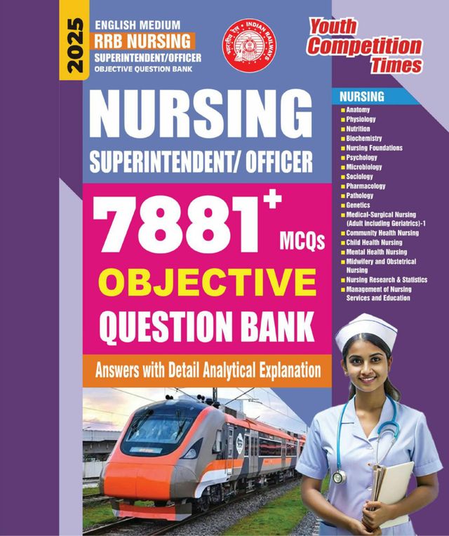 2024-25 RRB Nursing Study Material English