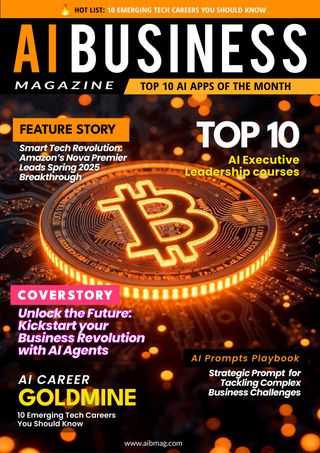 AI Business Magazine - June 2025 AI Business Magazine Cover - June 2025 Edition