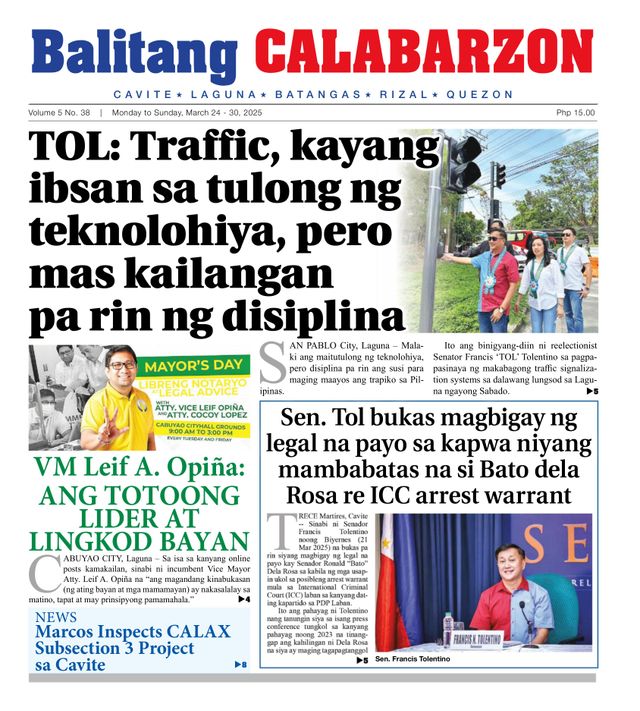 Balitang Calabarzon