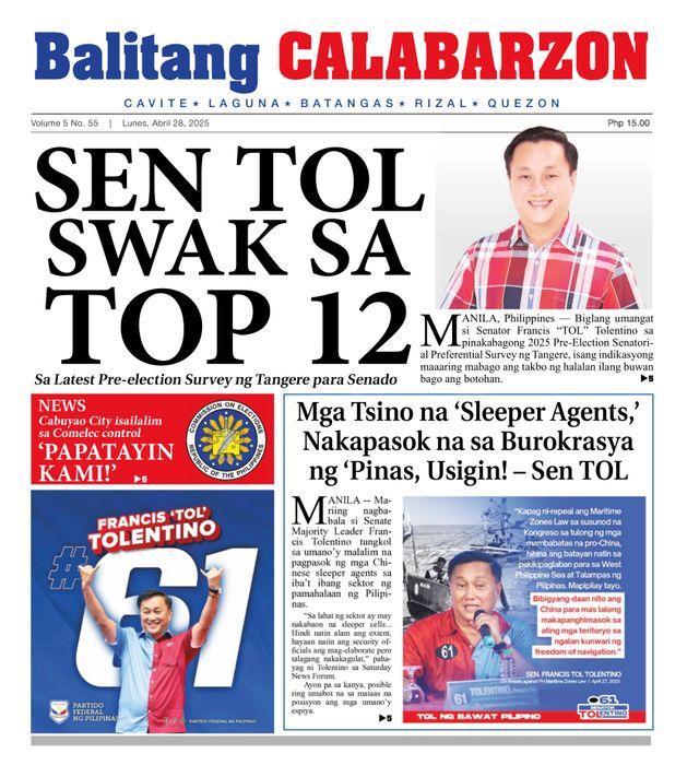 Balitang Calabarzon