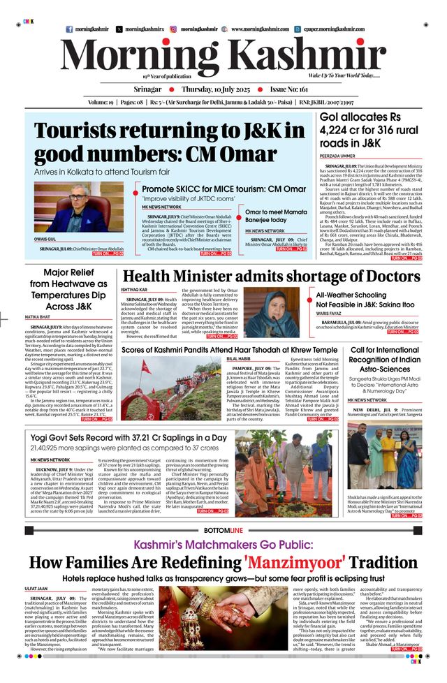 Morning Kashmir
