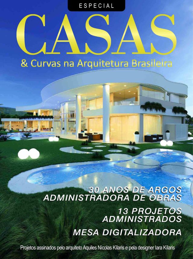 Casas e Curvas na Arquitetura Brasileira Revista