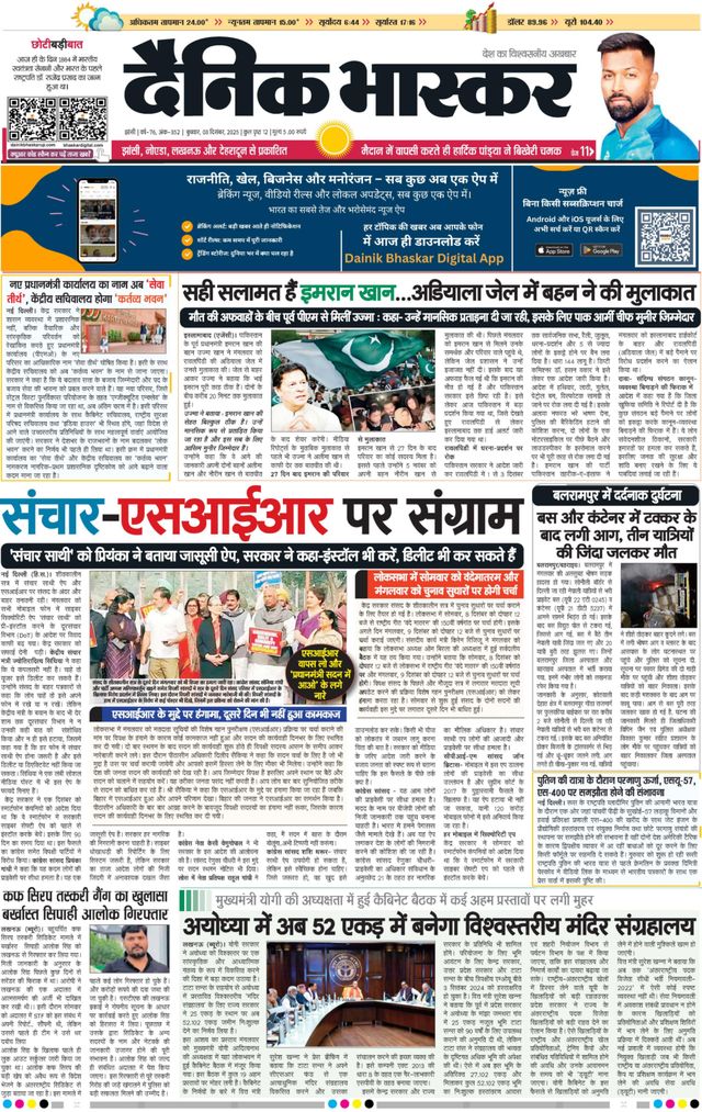 Dainik Bhaskar Jhansi